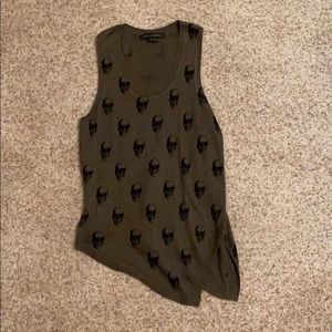 Skull Cashmere Tank